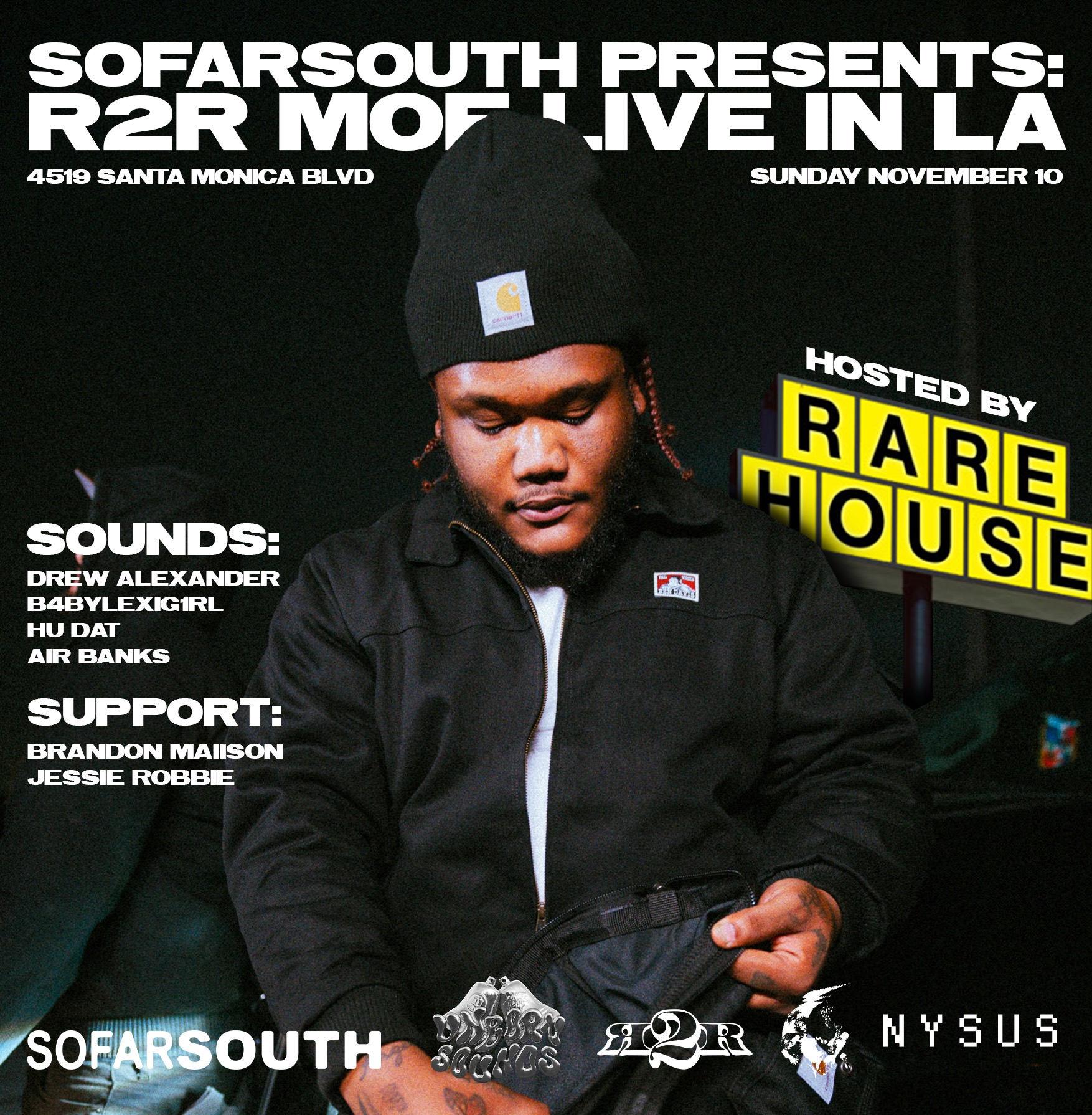 SoFarSouth Presents: R2R Moe | Live in LA